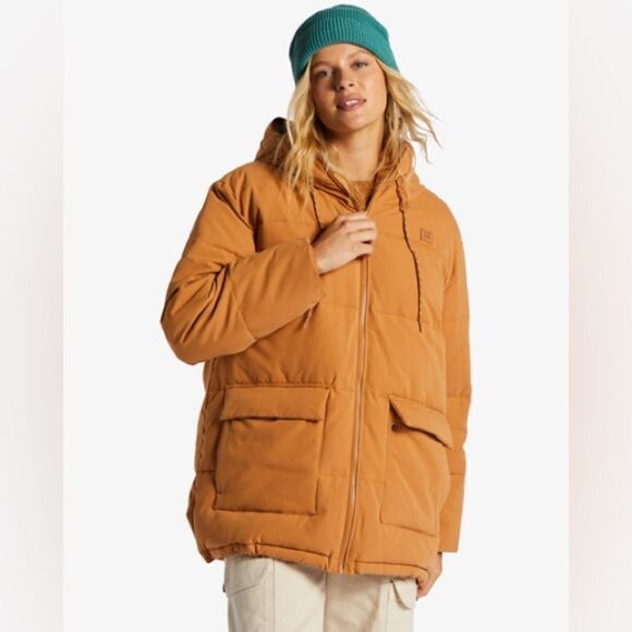 Billabong Love on You Puffer Jacket - Picture 1 of 8